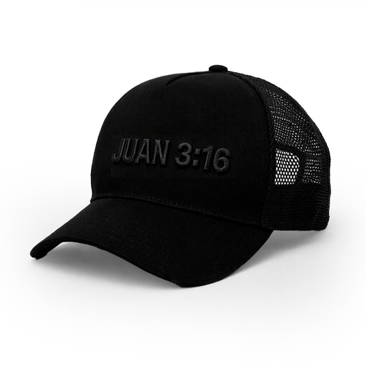 Gorra “Juan 3:16” – Bordado Premium