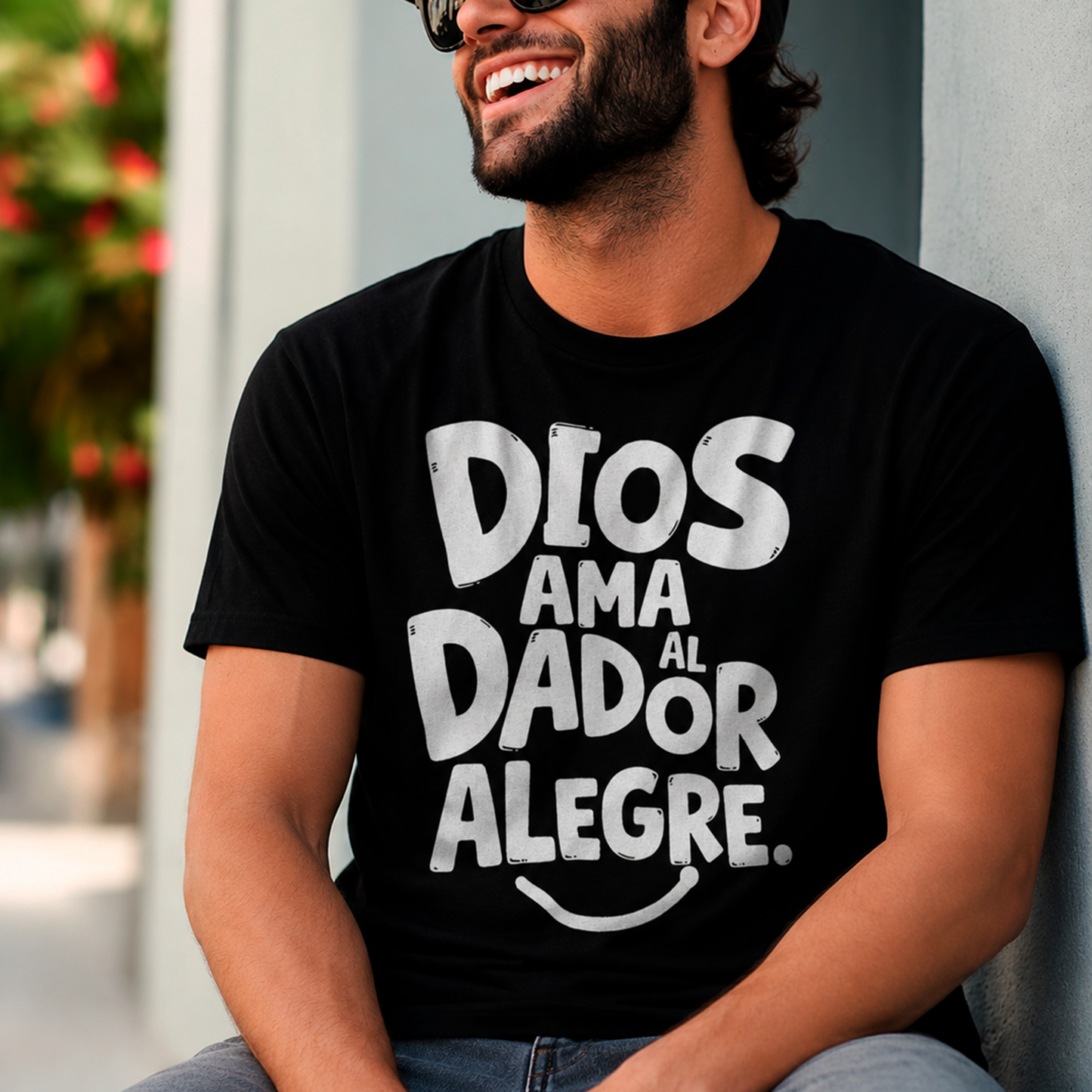 PLAYERA - DIOS AMA AL DADOR ALEGRE